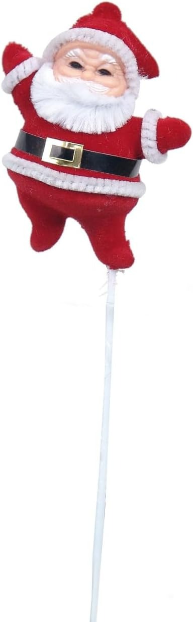 Charming 3.25-Inch Flocked Santa - Set of 72 Miniature Santa Claus Figures for Christmas Decorations and Holiday Crafts