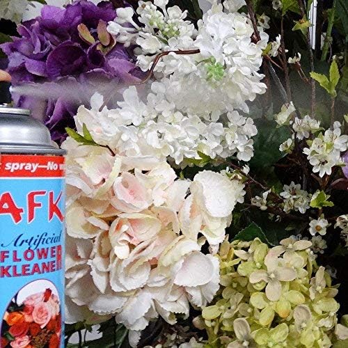 Silk Flowers and Plants Aerosol Cleaner Spray - Artificial Flower and Plant Treatment for Cleaning, Shining and a Finishing Touch, No Wiping Needed