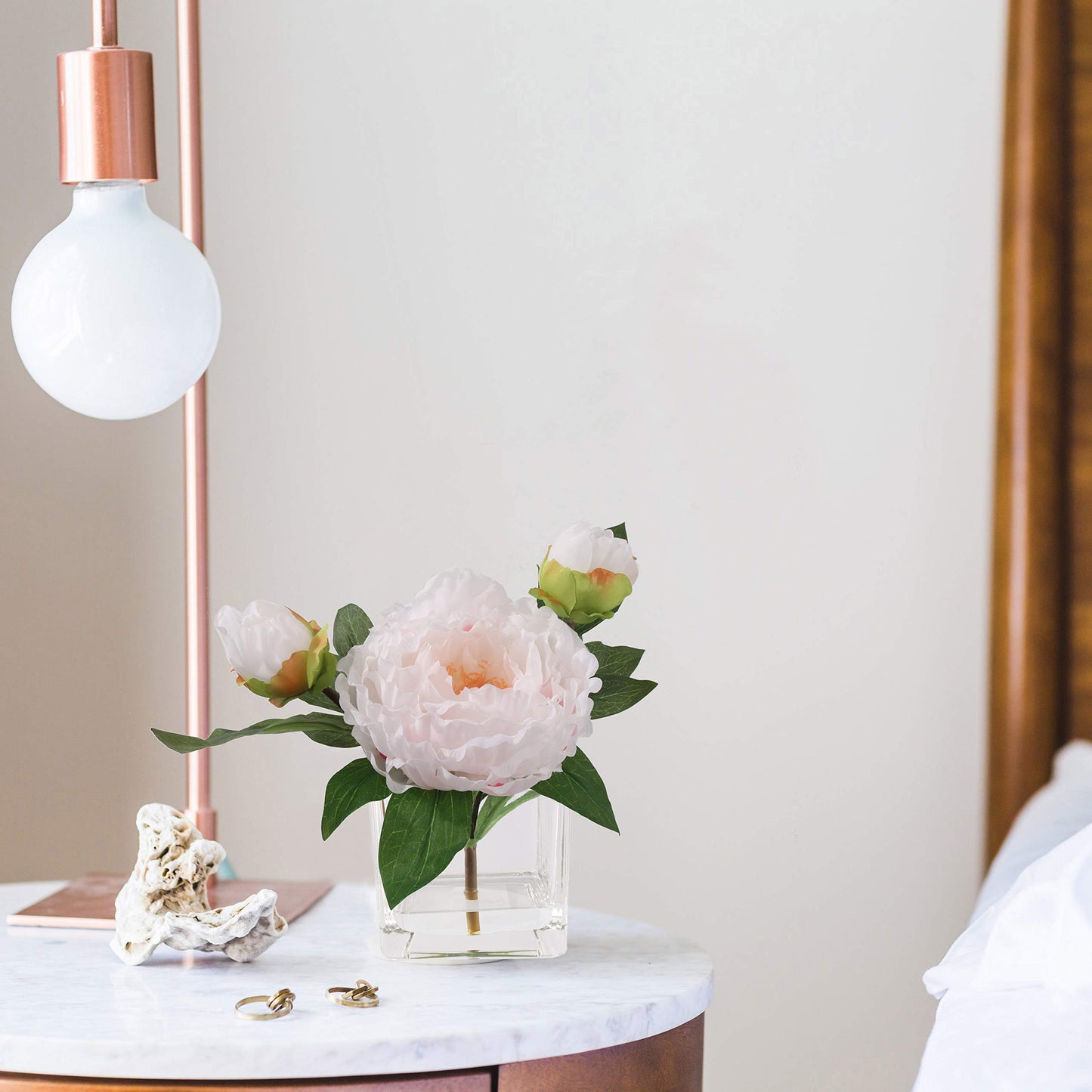 Handcrafted Pre-made Peony (S2281WP) - Timeless Wedding Bouquets, Alluring Centerpieces, Home Enhancements, Distinctive Event Decorations