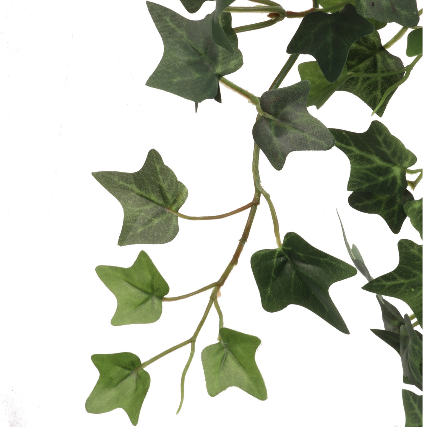 19-Inch English Hanging Bush, 204 Leaves, Lifelike Faux Greenery for Home & Office Decor