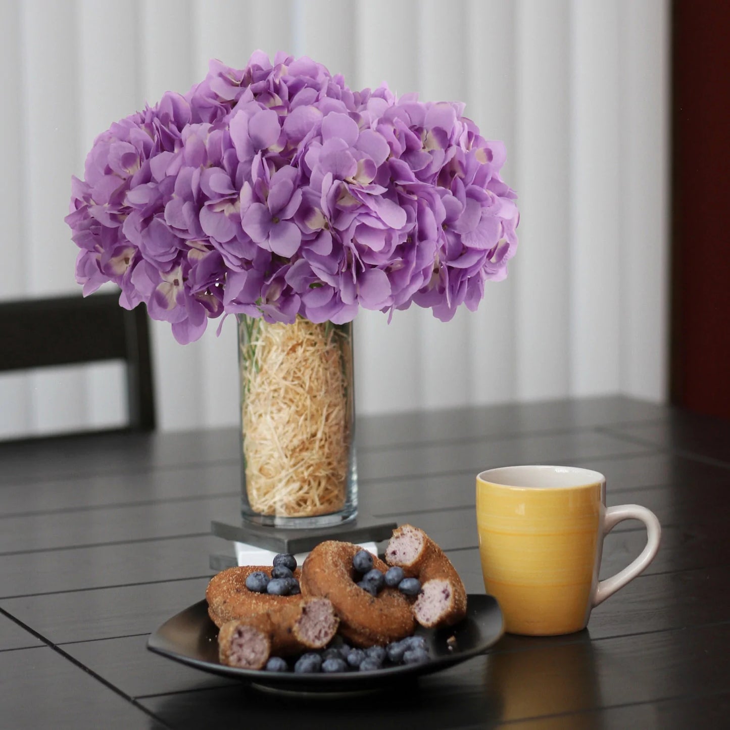 Artificial Hydrangea Pick- 4.5" (10 Pieces)