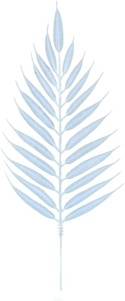 Wholesale Bulk Pack of 144 - 14-Inch White Ferns for Floral Arrangements, Wedding Decor, and Home Garden