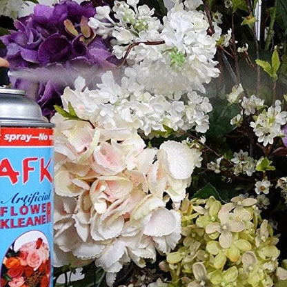 Silk Flowers and Plants Aerosol Cleaner Spray - Artificial Flower and Plant Treatment for Cleaning, Shining and a Finishing Touch, No Wiping Needed