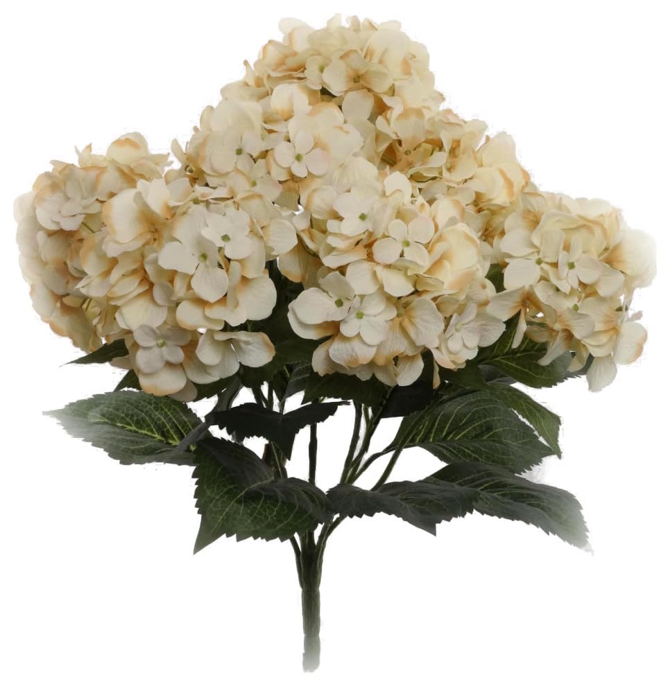 20" Hydrangea X7 (2PC Box) - Stunning Artificial Hydrangea Flowers for DIY Bouquets, Centerpieces, and Home Decor