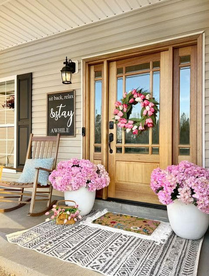 20" Hydrangea Silk- Versatile Lifelike Decor for Weddings, Centerpieces, Home Interiors & Special Events | Elevate Ambience with Natural Elegance & Lasting Beauty