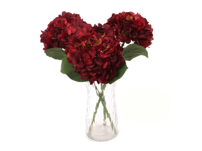 18.5" Hydrangea Spray - Authentic Artificial Flower for Enchanting DIY Bouquets, Home Decor Centerpieces & Event Arrangements, Lifelike Beauty for Weddings & Special Occasions