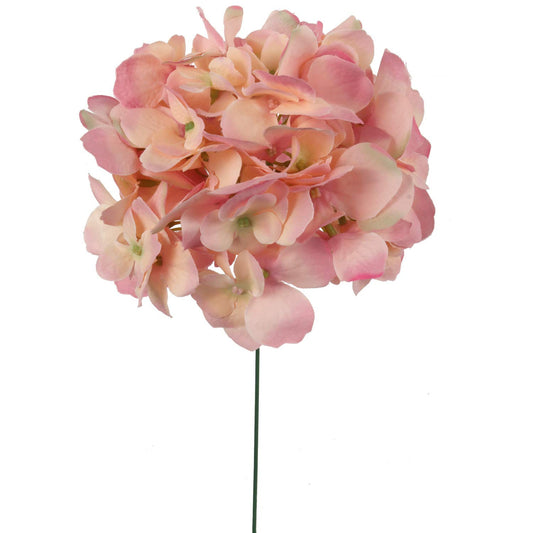 18.5" Hydrangea Spray - Premium Artificial Flowers for Elegant DIY Wedding Bouquets, Home Decor Centerpieces, and Lush Event Arrangements, Realistic & Long-Lasting Beauty