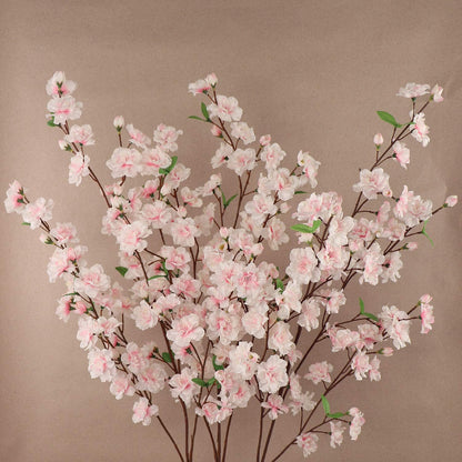 Pink Cherry Blossom Flowers, Three 36 Inch Blossom Branches, Wedding, Party, Event, Décor, Japan's National Flower