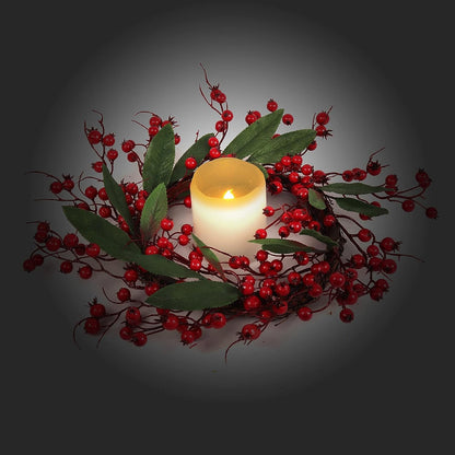 16" Holiday Christmas Wreath