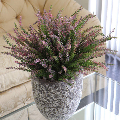 7" Cedar Bush x18 4/p Set: Lifelike Greenery for Home Decor, DIY Wedding Centerpieces, Outdoor Displays, Premium & Durable