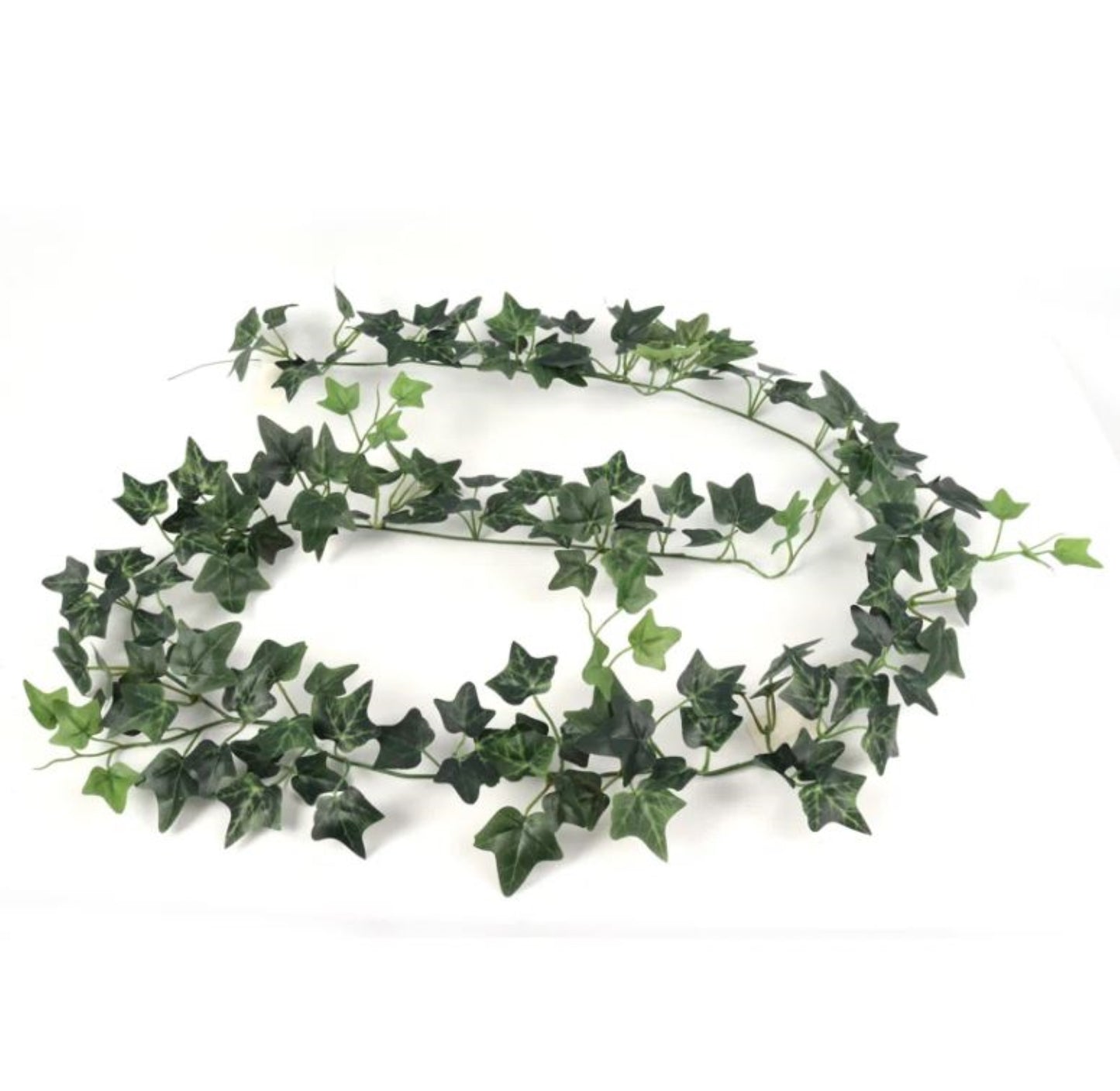 Luxurious 6-Foot Silk English Ivy Garland - Realistic Artificial Greenery for Home Decor, Events, and Crafts - High-Quality, Eco-Friendly & Lifelike