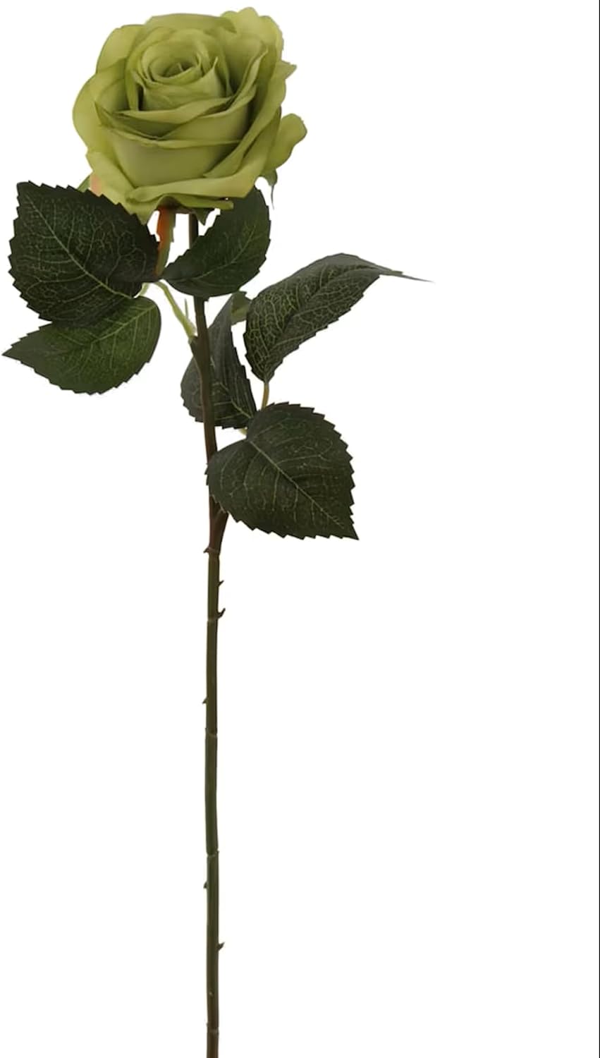 20" Lifelike Rose Bud - Elegant Artificial Flower for DIY Wedding Bouquets, Romantic Centerpieces, Home Decor Arrangements & Special Event Floral Displays.