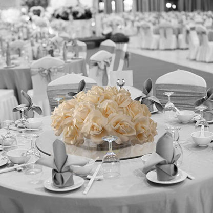 Ivory Delight: 100-Pack of Silk Ivory Rose Picks for Elegant Floral Arrangements, Crafts, and Wedding Decor