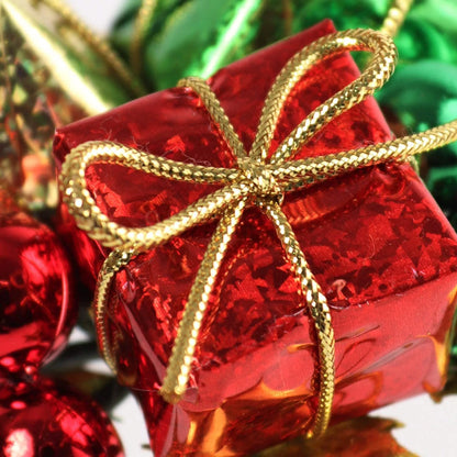 Multi-Colored Traditional Christmas Ornament Pick - 7" (12 Pieces)