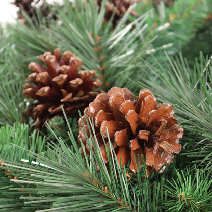 Artificial Lacquered Pine Cone Pick- 2.5" 12 Pieces