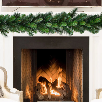 Artificial Pine Garland Deluxe Evergreen 190 Tips-9' x 12"