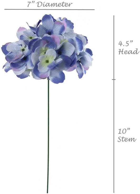 Artificial Hydrangea Pick- 4.5" (10 Pieces)