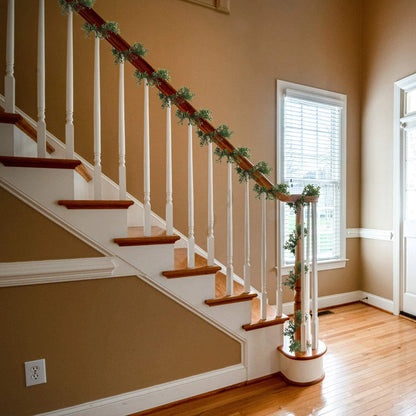 Artificial Boxwood Garland- 9'