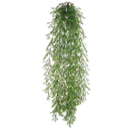 All Weather Artificial SpringeriI Plant Hanging w 9 Branches 45"