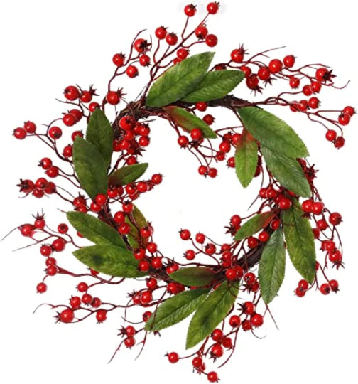 16" Holiday Christmas Wreath