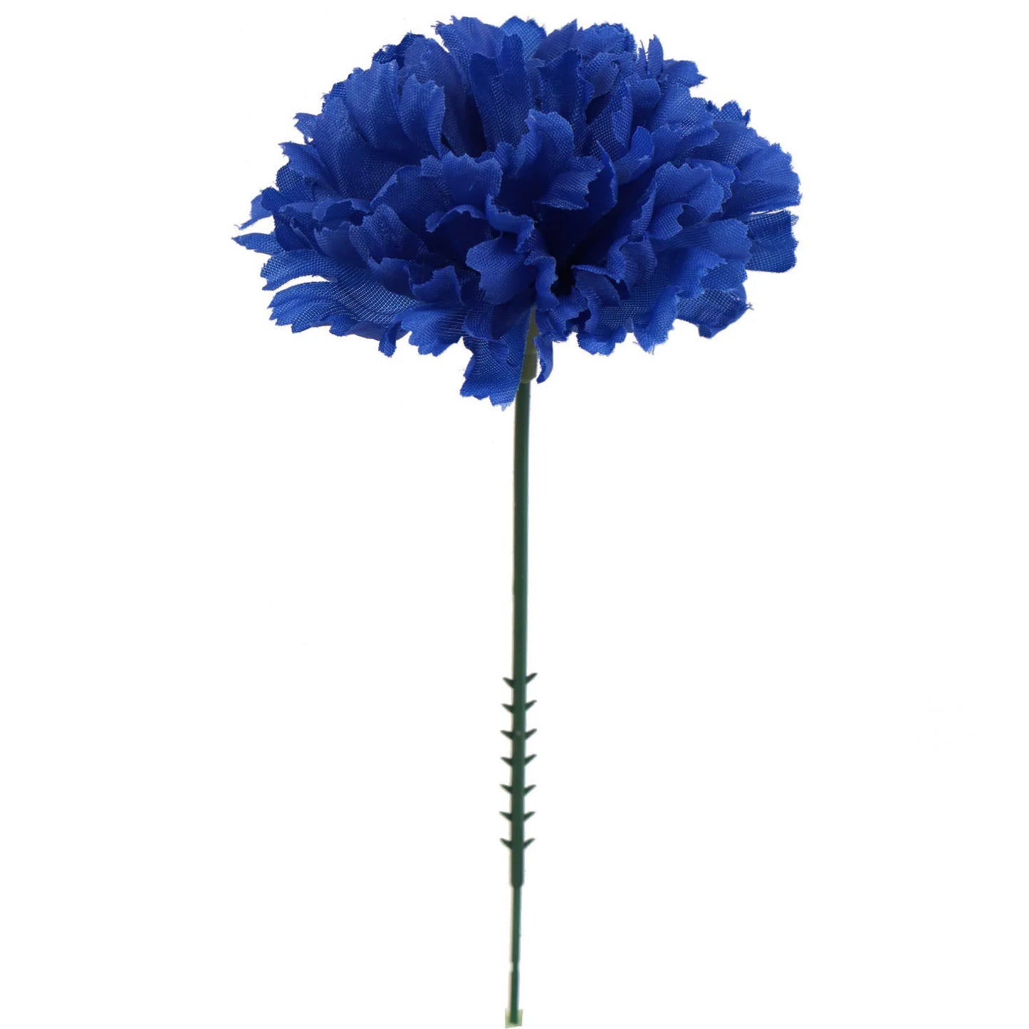 Exquisite Faux Royal Blue Carnation Pick 100 - Lifelike 7"x 3.5" Artificial Flowers for Stunning Floral Arrangements, Weddings, and Decor - Vibrant, Elegant, and Long-Lasting Blooms - Perfect for DIY Crafts and Gifts