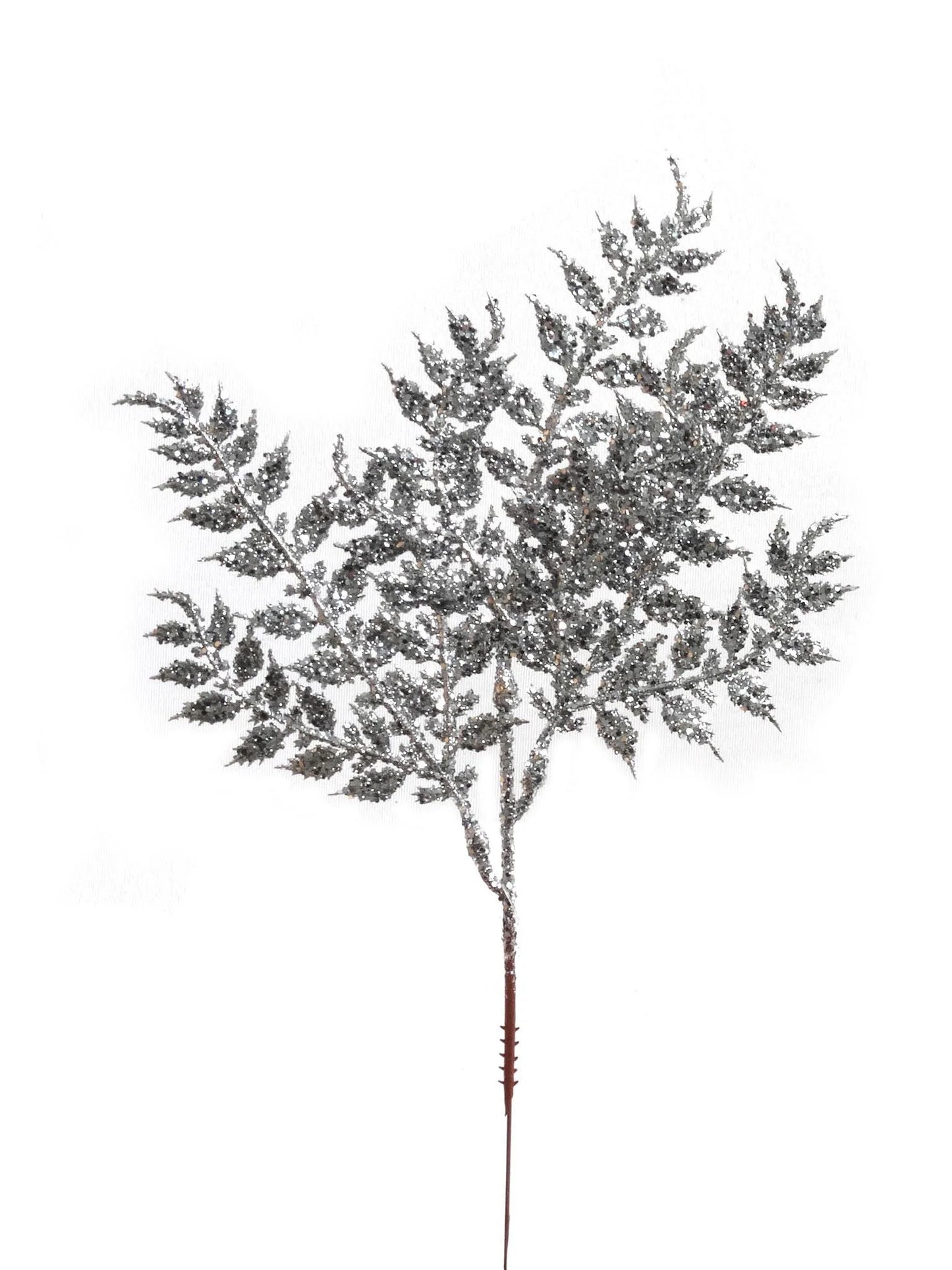 Premium Silver Glitter Cedar Artificial Christmas Garland - 11 inches x 9 feet | Festive Holiday Decor