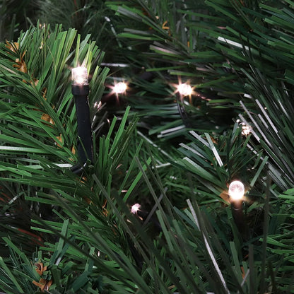 Christmas Wreath LED Lights 48" Classic Green Pine