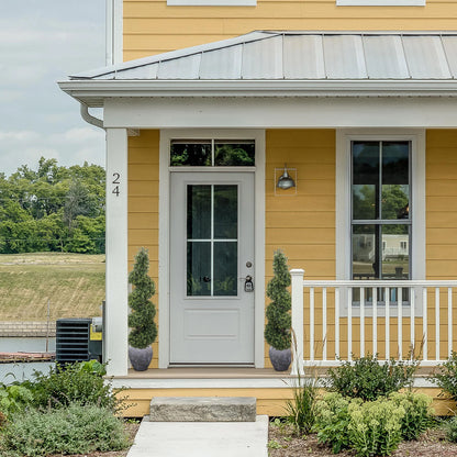 Enchanting Elegance: Boxwood Spiral Topiary UV Indoor Outdoor 4' - Lifelike Foliage, All-Season Décor, Weather-Resistant, Low-Maintenance Beauty for Homes and Gardens