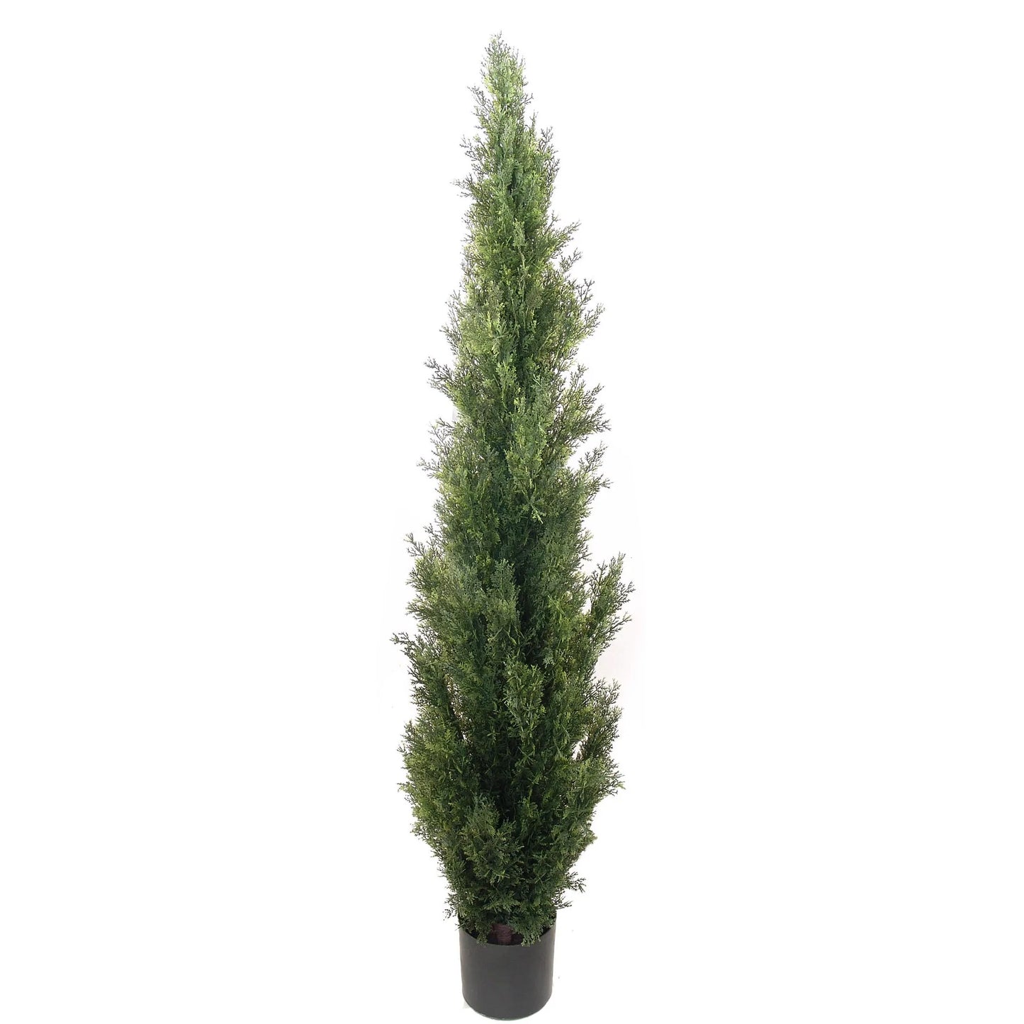 Captivating Grandeur: Artificial Cedar Tree Topiary Indoor Outdoor UV 60" - Lifelike Foliage, All-Season Décor, Weather-Resistant, Low-Maintenance Elegance for Homes and Gardens