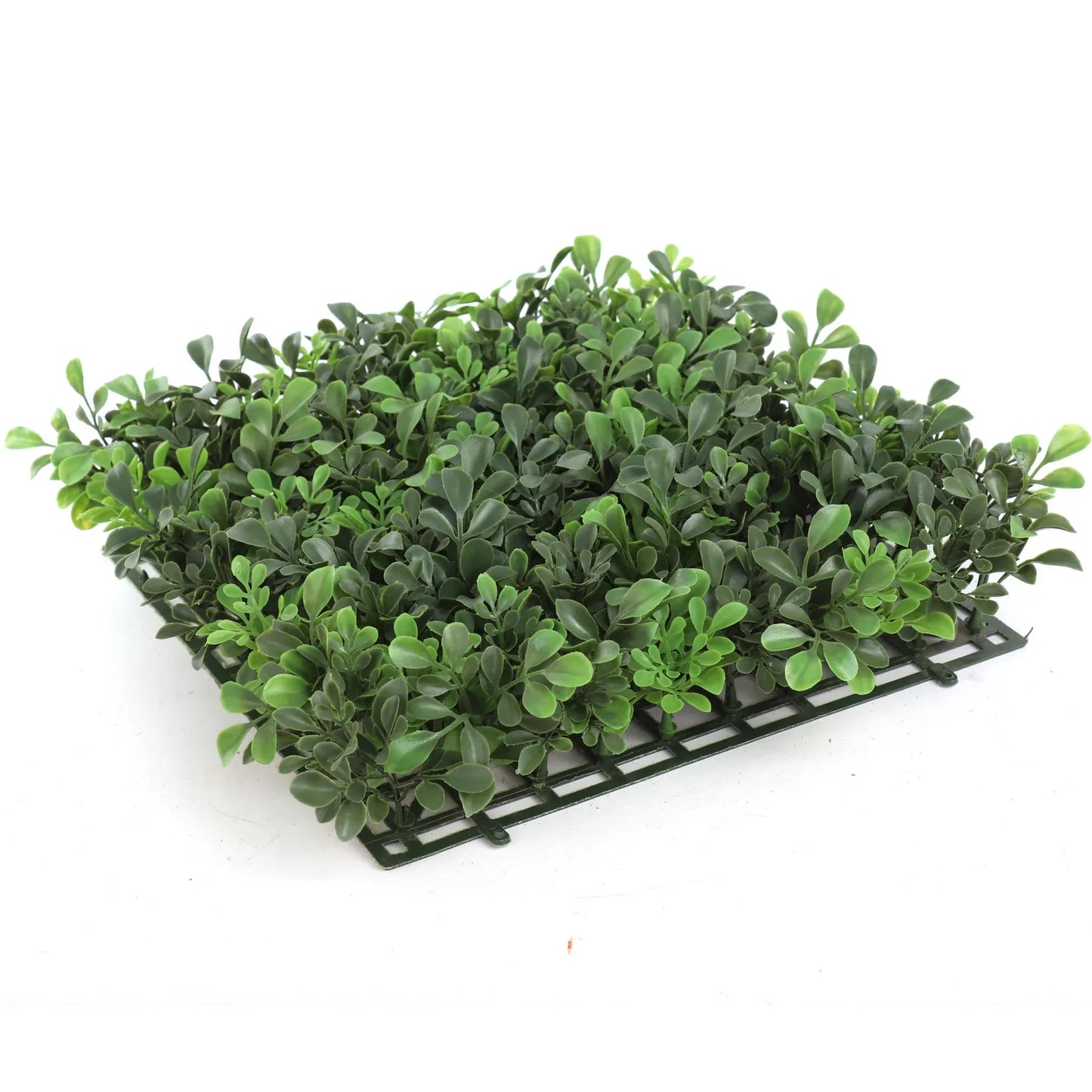 Lush Greenery at Your Fingertips - 12" x 12" (12 Pieces) Artificial Boxwood Panels for Effortless Indoor/Outdoor Décor