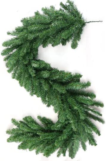 Premium 6-Foot Artificial Pine Christmas Garland - Lush, Lifelike Holiday Decor for Festive Home Enhancemen