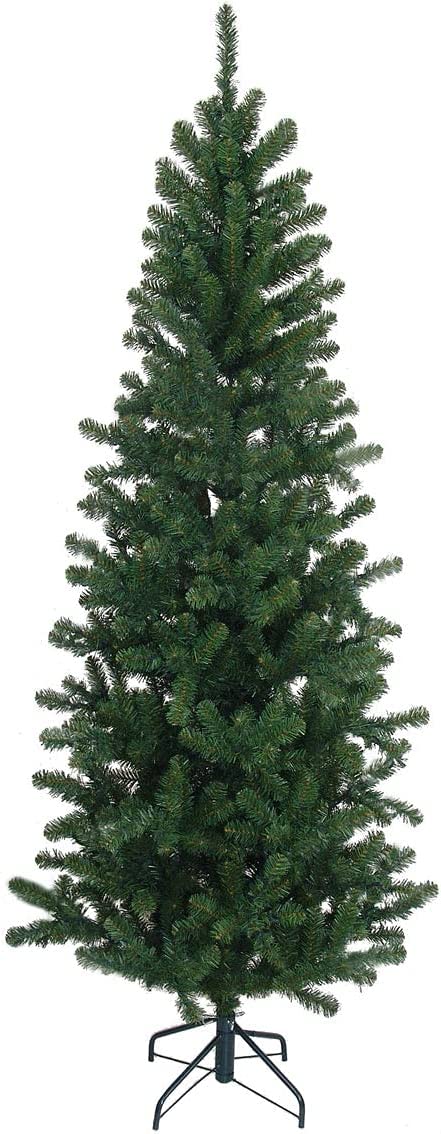 7.5' Deluxe Artificial Christmas Tree with Metal Stand