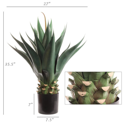 Artificial  Real Touch Succulent House Plant-36"