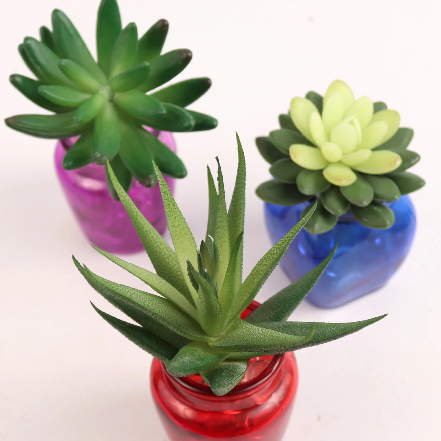 Artificial Aloe Succulent- 6.5"  3 Pieces