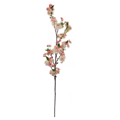 Artificial Pink Cherry Blossom Branch - 48"