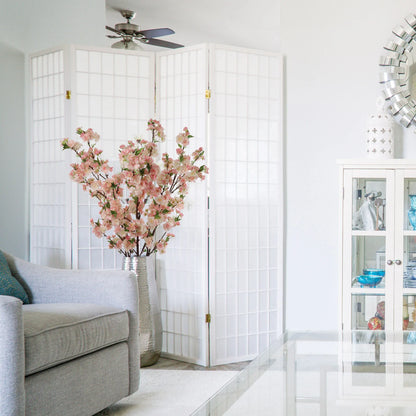 Artificial Pink Cherry Blossom Branch - 48"