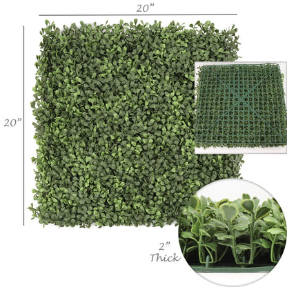 Boxwood Panels for Greenery Backdrop – 20x20"