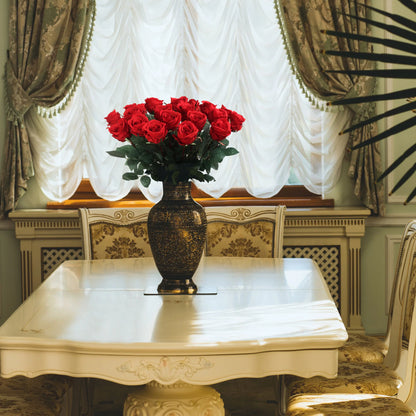 Artificial Premium Red Rose Bud-30" 2 Pieces