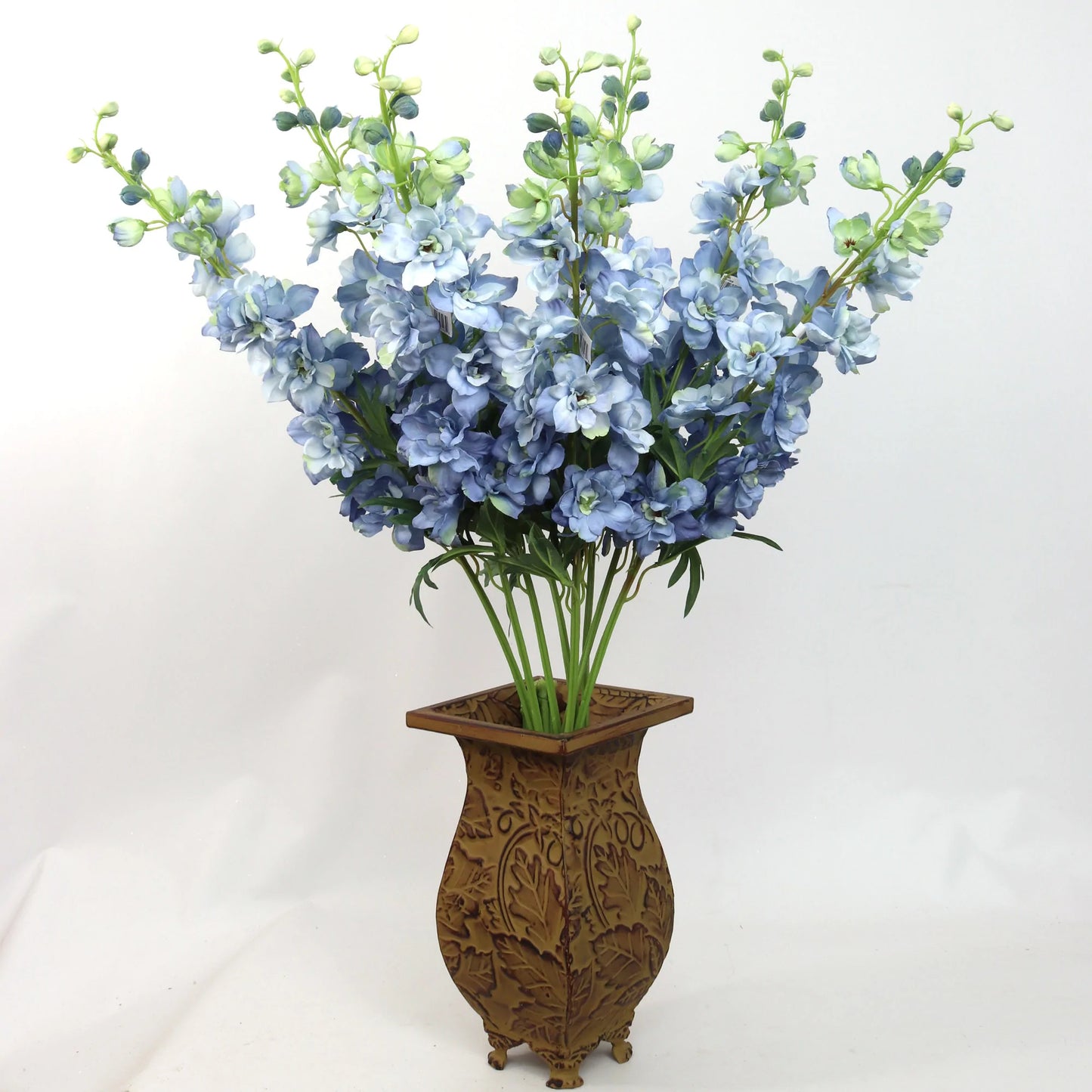 Artificial Premium Blue Delphinium-37"