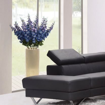 Artificial Dark Blue Delphinium-37"