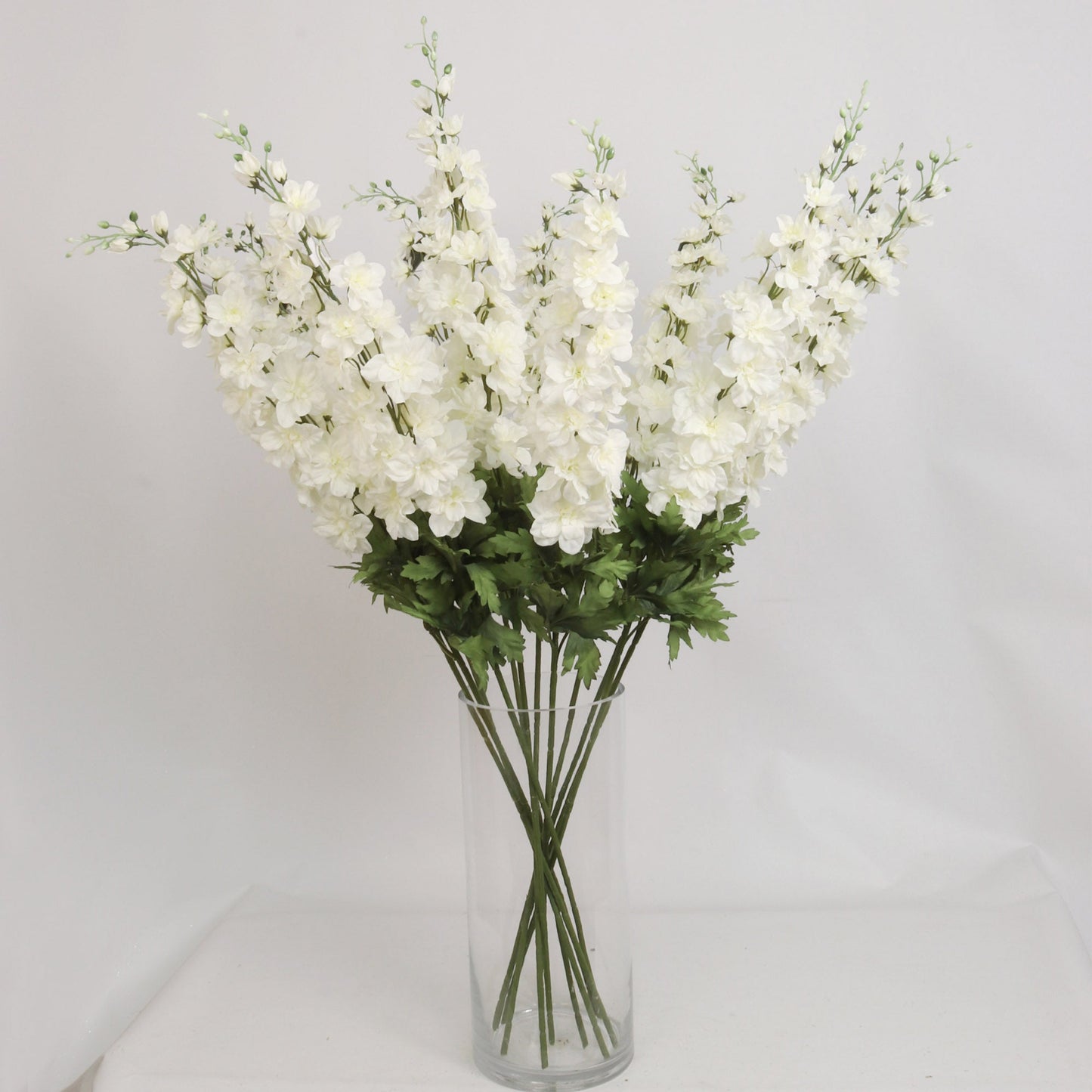 Artificial White Delphinium-37" Pieces