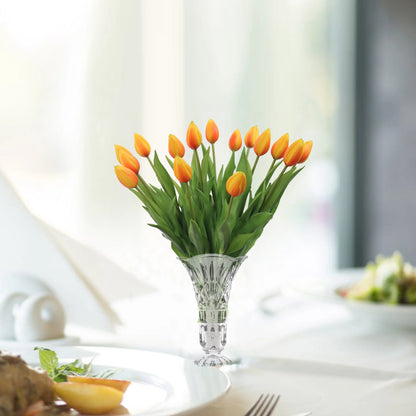 Artificial Real Touch Silk Tulip- 17"