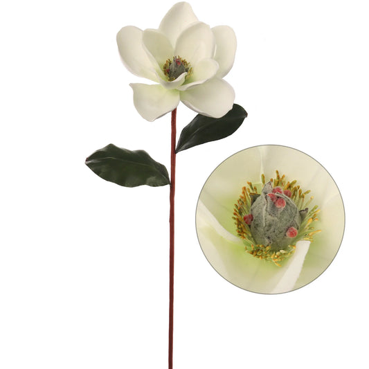 Artificial Magnolia Flower 25” x 7”