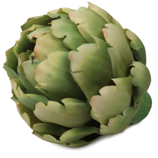 Artificial Artichoke Six Pack 5.5” Green Vegetable for Centerpieces, Bouquets, Wedding, Kitchen Decor, Food Staging