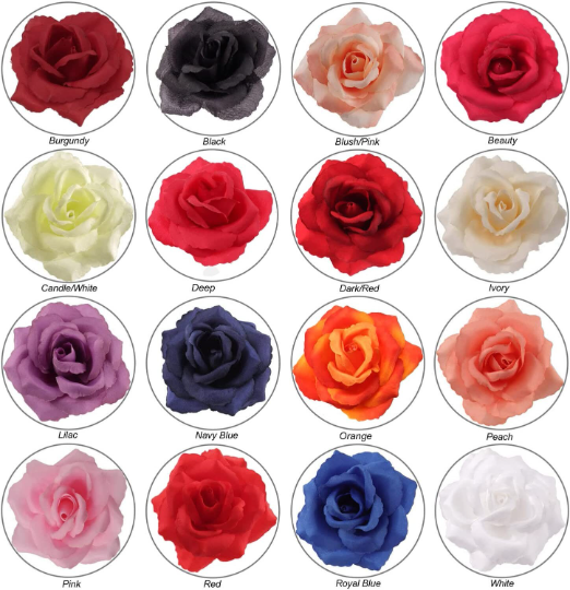 Blooming Elegance: Captivating Burgundy Rose 50 Pack - 7" Silk Rose Picks with 3.5" Lush Flower Heads - Perfect for Weddings, Decor, and Gifts